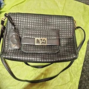 Black Dvf high end purse .
